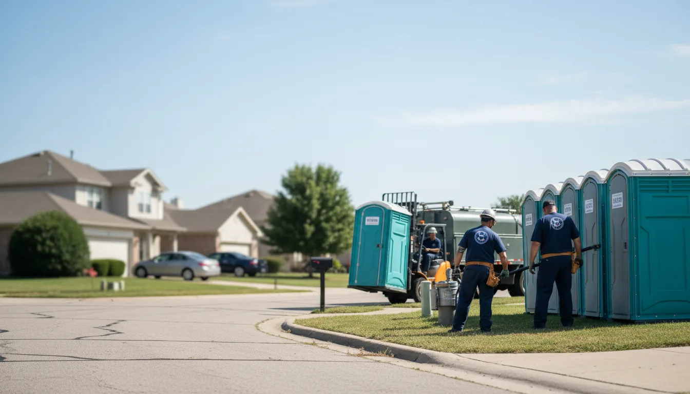 Porta Potty Rental in Rice, TX near me